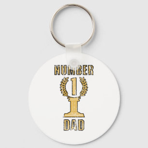 Nummer 1 Pap Sleutelhanger