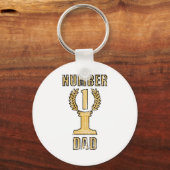 Nummer 1 Pap Sleutelhanger (Voorkant)