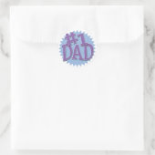 Nummer 1 pap Stickers (Tas)