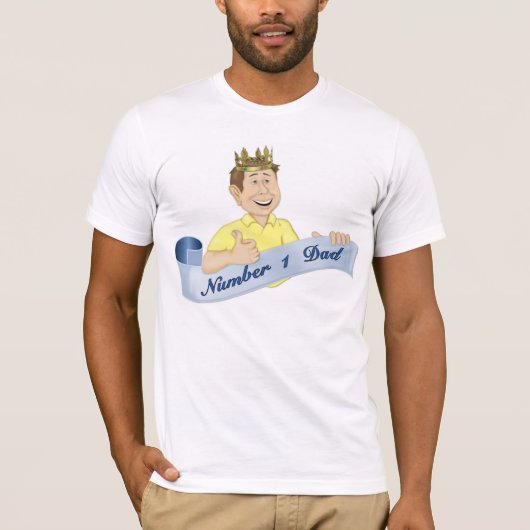 Nummer 1 Pap T-shirt (Voorkant)