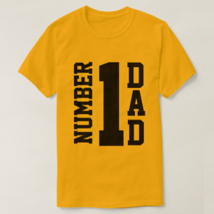 Nummer 1 Pap T-shirt
