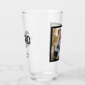 nummer 1 pap vaders dag foto cadeau koffie mok glas (Links)