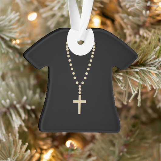 Nummer 1 Parish Priest Fun Vicar Ornament (Boom)