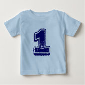 Nummer 1 shirt voor kinderen (Voorkant)