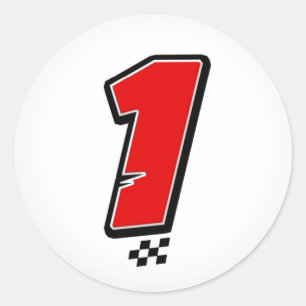 Nummer 1 - Sticker
