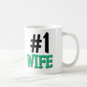 Nummer 1 vrouw koffiemok