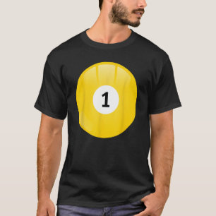 Nummer 1 zwembadbal t-shirt
