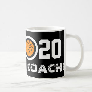 Nummer 20 basketbal koffiemok Personaliseerbaar