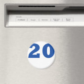 Nummer 20! magneet (Insitu (Vaatwasser))