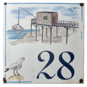 Nummer 28. tegeltje (Voorkant)