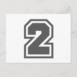 Nummer 2 briefkaart