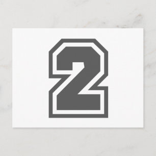 Nummer 2 briefkaart