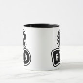 Nummer 2 Pap Mok (Midden)