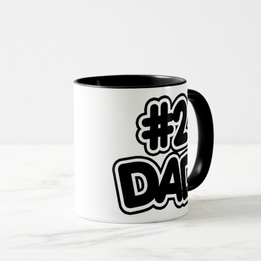 Nummer 2 Pap Mok (Voorkant rechts)