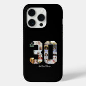 Nummer 30 Fotocollage Case-Mate iPhone Case (Achterkant)