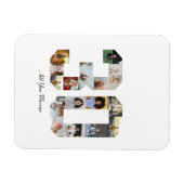 Nummer 30 Fotocollage Magneet (Horizontaal)