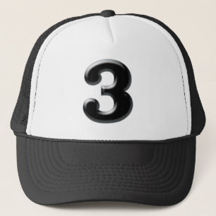 Nummer "3" trucker pet