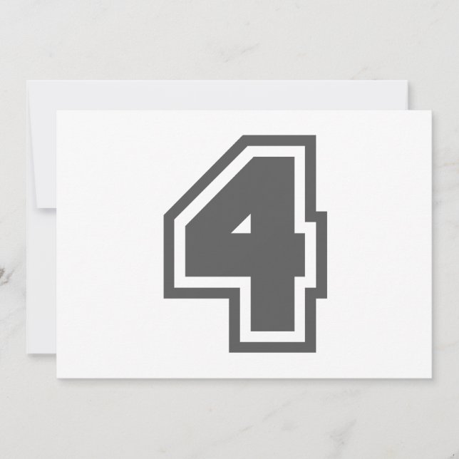 Nummer 4 (Voorkant)