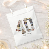 Nummer 40 Fotocollage Bedankzakje (Geknipt)