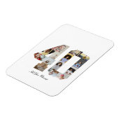 Nummer 40 Fotocollage Magneet (Linkerzijde)