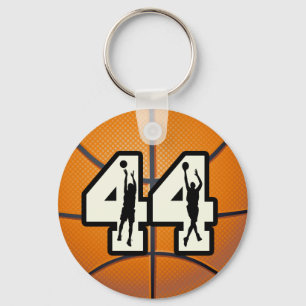 Nummer 44 Basketbal Sleutelhanger
