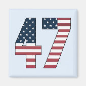 Nummer 47 magneet (Voorkant)