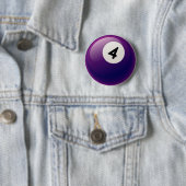 NUMMER 4 BILLIARTS BALL RONDE BUTTON 5,7 CM (In situ)