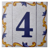 Nummer 4. tegeltje (Voorkant)