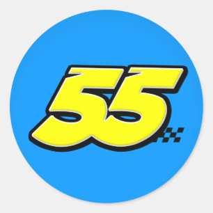 Nummer 55 - Sticker