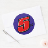 Nummer 5 - Sticker (Envelop)