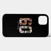 Nummer 60 Fotocollage Case-Mate iPhone Case (Achterkant (horizontaal))