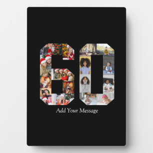 Nummer 60 Fotocollage Fotoplaat
