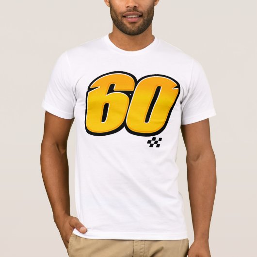 Nummer 60 t-shirt (Voorkant)