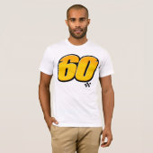 Nummer 60 t-shirt (Voorkant volledig)