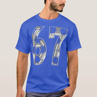 Nummer 67 Jersey 67 Moeder Speler Fan 1 T-shirt