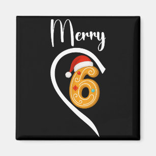 Nummer 67 Kerstmis 6 7 Zes Zeven 6 7 Mem Magneet