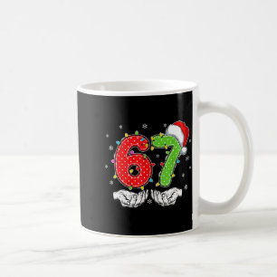 Nummer 67 Overeenkomen Six Seven 6 7 Meme 6-7 Kers Koffiemok