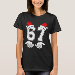 Nummer 67 Overeenkomen Six Seven 6 7 Meme 6 7 Kers T-shirt