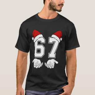 Nummer 67 Overeenkomen Six Seven 6 7 Meme 6 7 Kers T-shirt