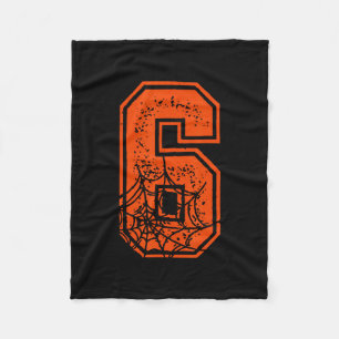 Nummer 6 67 Meme Halloween Pompoen Kostuum Matchin Fleece Deken