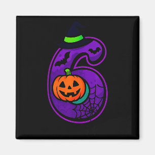 Nummer 6 Grappige Meme Zin 6 7 Zes Zeven Halloween Magneet