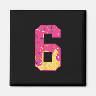 Nummer 6 Ijsje Drip 67 Meme Koppel Halloween C Magneet