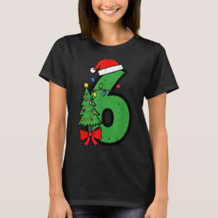 Nummer 6 Kerstmis 6 7 Bijpassend 67 Meme Mannen Vr T-shirt
