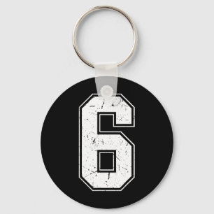 Nummer 6 Matching Kostuum 67 Meme Kostuum Nood Sleutelhanger