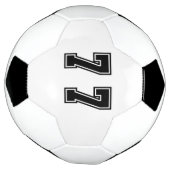 nummer 77 voetbal (Gedraaid)