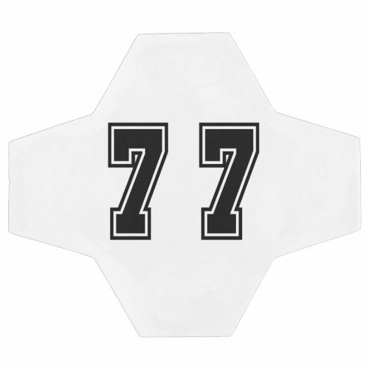 nummer 77 voetbal (Enkel)