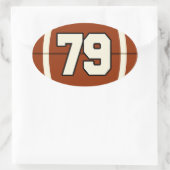 Nummer 79 Football Sticker (Tas)