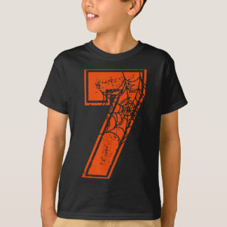 Nummer 7 67 Meme Halloween Pompoen Kostuum Matchin T-shirt