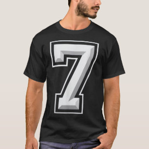 Nummer 7 67 Meme Vergelijken T-shirt