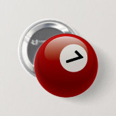 NUMMER 7 BILLIARTS BALL RONDE BUTTON 5,7 CM (Voorkant /achterkant)